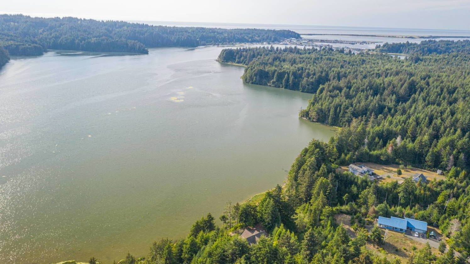 Exquisite Waterfront Property on Coos Bay's South Slough, Charleston