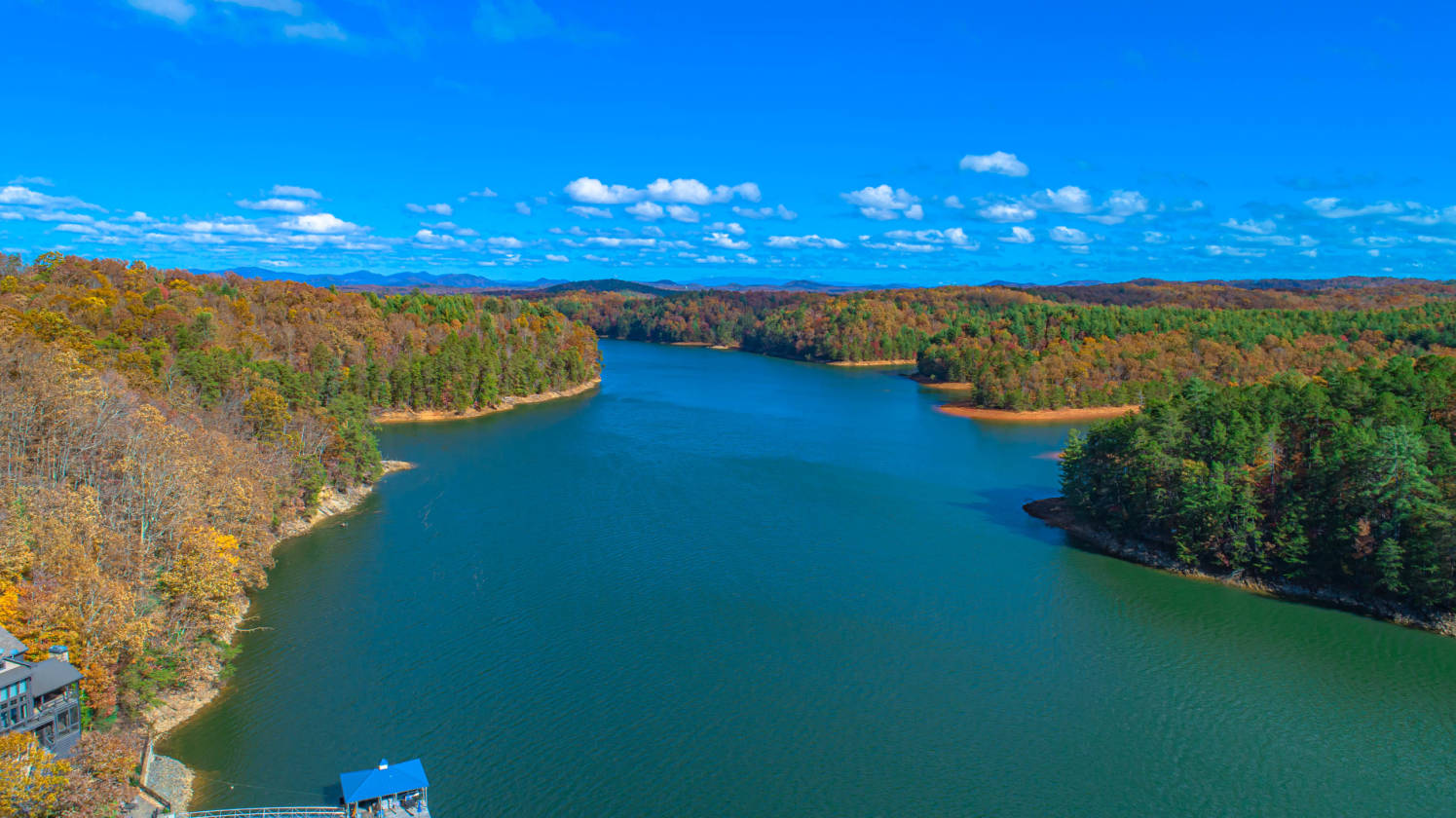 Lake Blue Ridge Beauty with dock, boat launch, deep water | Blue Ridge