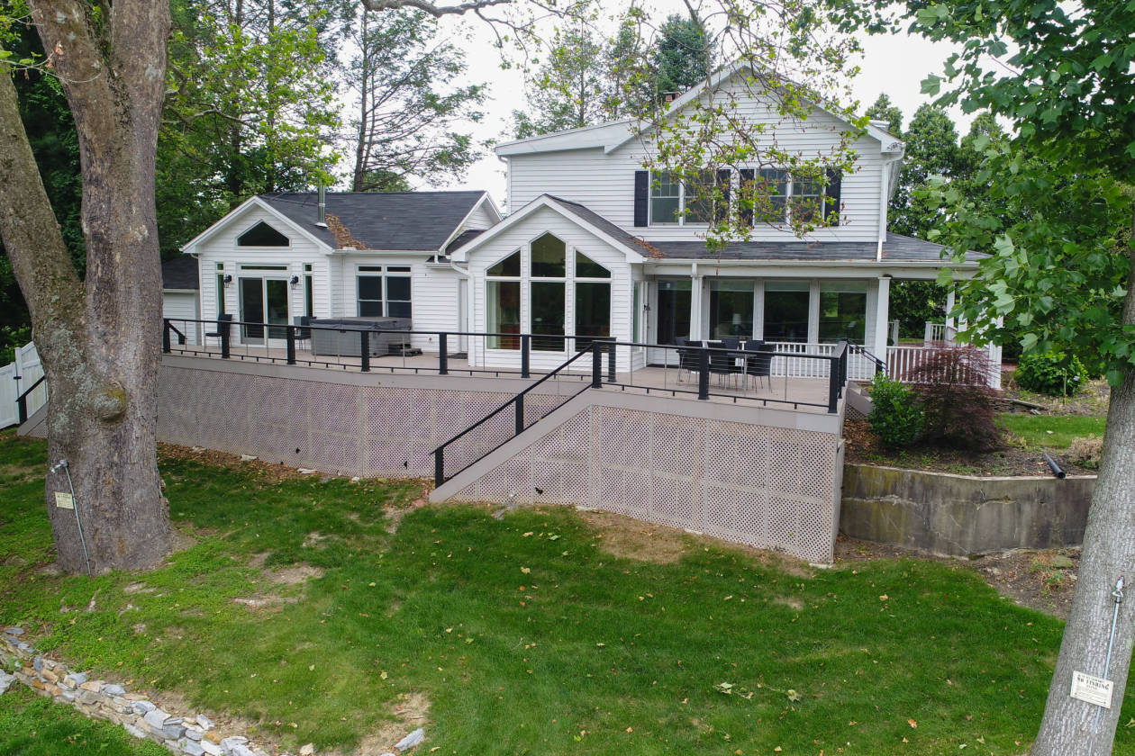 Magnificent waterfront updated 1800's Farmhouse along the Yellow Breeches Creek Mechanicsburg