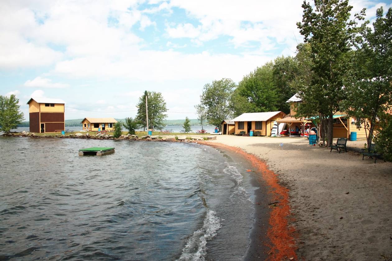 Sunset Camps Campground Smithfield, Somerset County, Maine USA