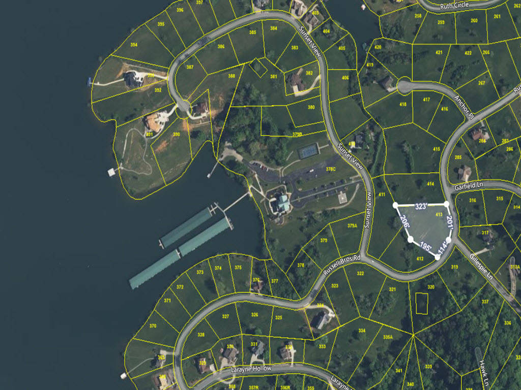 1.5 Acre Building Lot in Sunset Bay Sharps Chapel, Union County