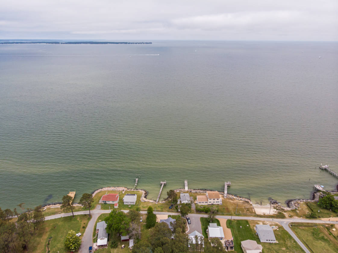 Expansive Water View at Stingray Point Virginia Deltaville