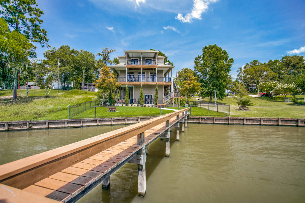 Incredible open water Lake Home located on Lake Livingston Livingston