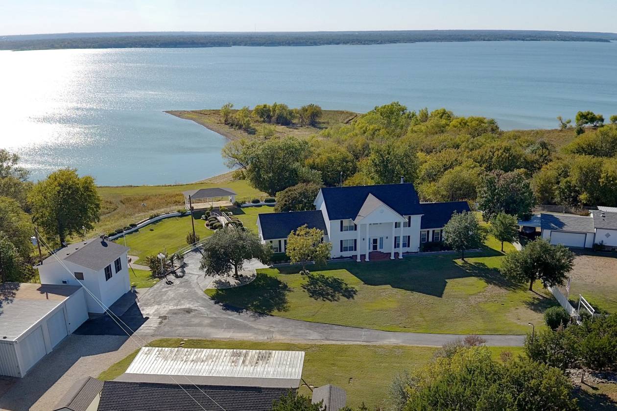 Amazing Views of Lake Whitney Whitney, Hill County, Texas USA