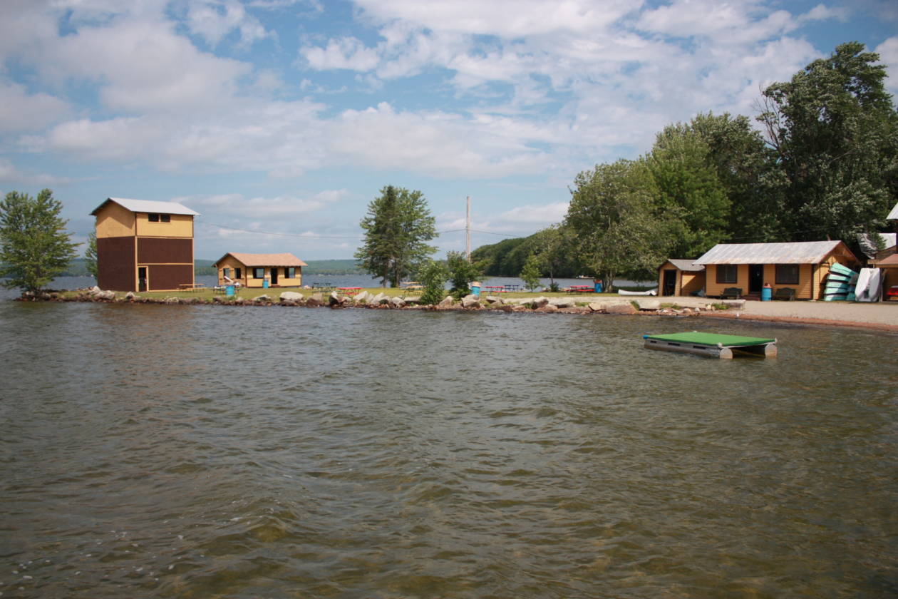 Sunset Camps Campground Smithfield, Somerset County, Maine USA Waterviews